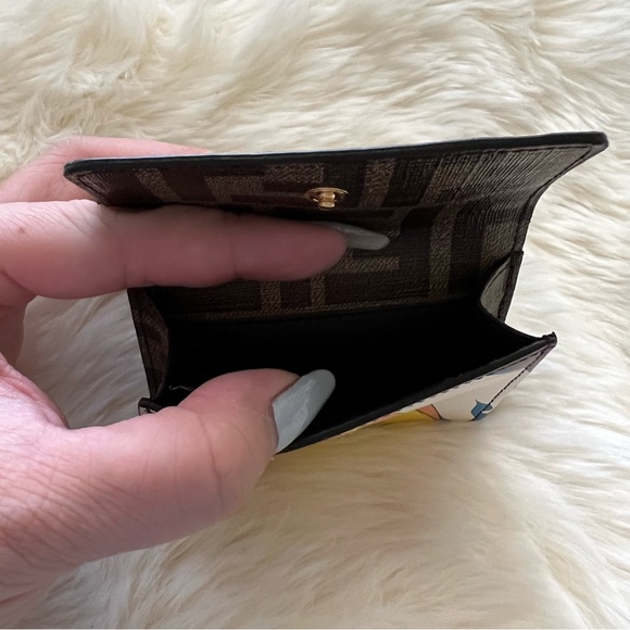 Fendi Micro Hairdo Girls Trifold Wallet - Picture 6 of 14